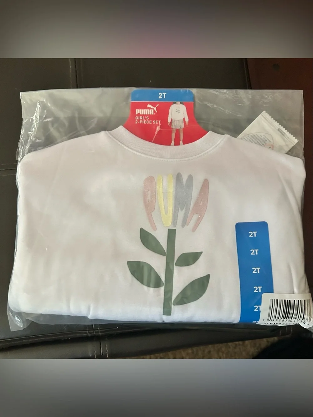 Puma Girl’s 2-piece Set NWT 2T - Picture 8 of 8